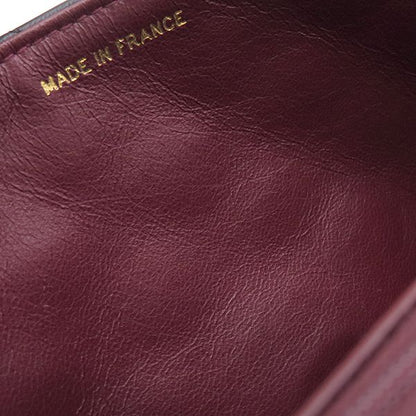 Chanel Shoulder Bag Matelasse Full Flap Lambskin Black Gold Hardware Black