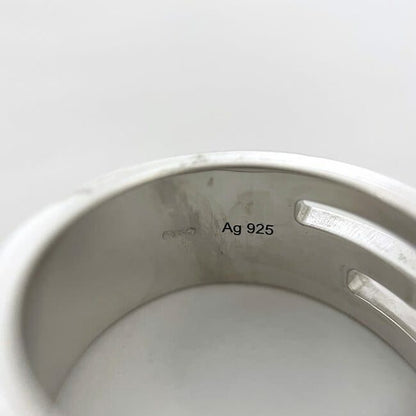 Gucci Ring Branded Regular Silver Polished