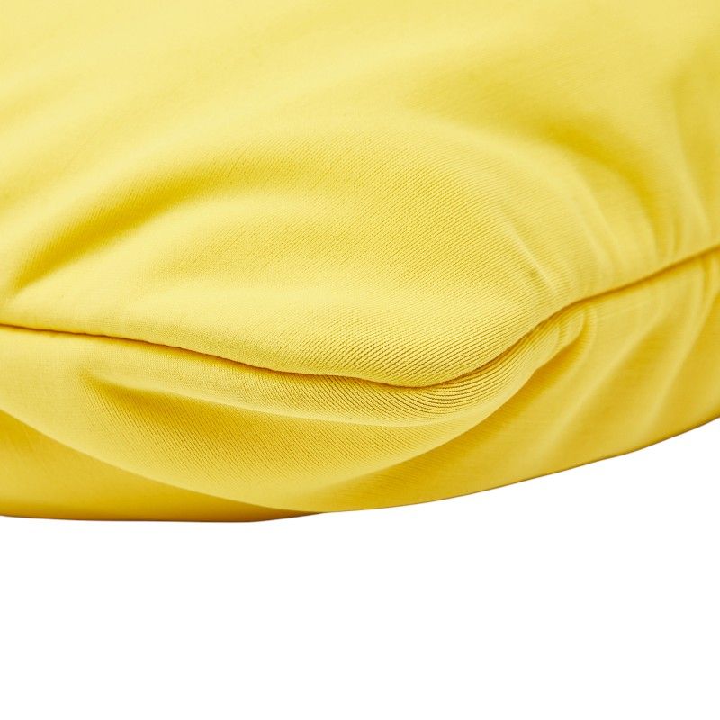 Hermes Trousse Flat Neobain GM Pouch Clutch Bag Yellow Polyamide/elastane