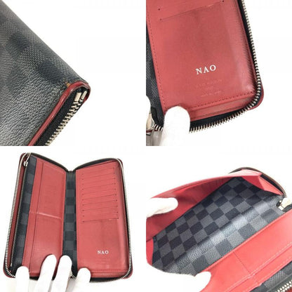 Louis Vuitton Long Wallet Zippy Wallet Vertical N63304 Damier Graphite Canvas