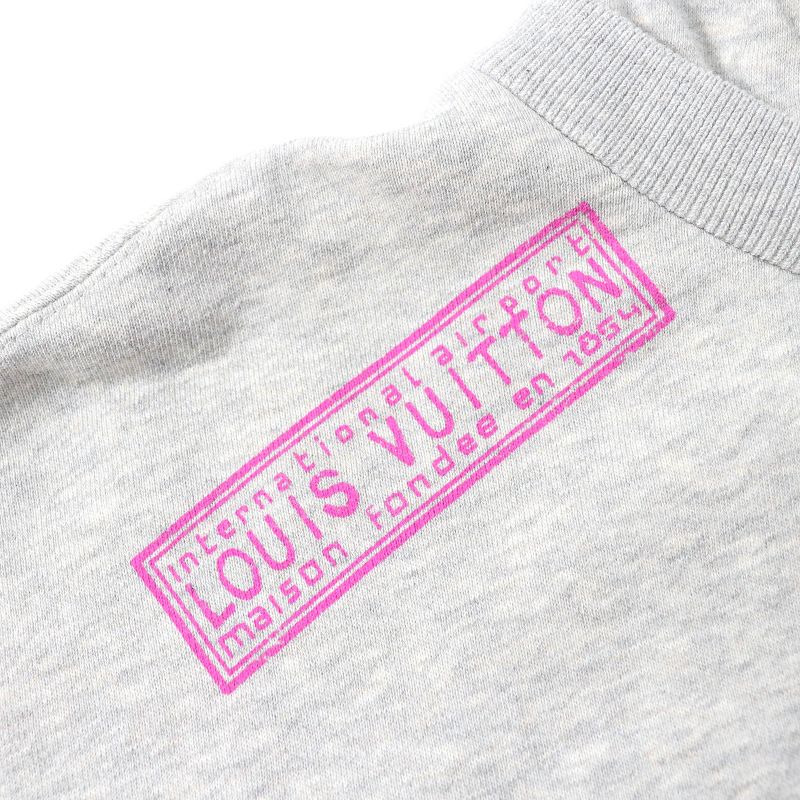 Louis Vuitton 2025 1agdag Flight Mode Travel Stamp Crop Hoodie S List