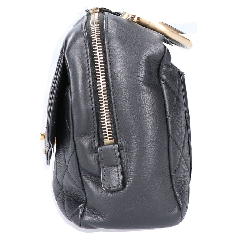 Chanel 27th Top Handle Matelasse 2WAY Handbag Chain