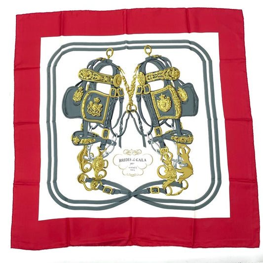 Hermes Scarf Brides DE GALA Brides And Galas Red