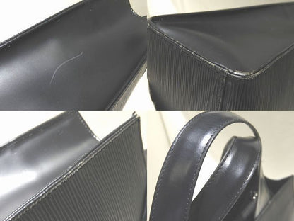 Louis Vuitton Gemo Tote Bag M52452 Epi Noir Black Semi Shoulder Bag Shoulder