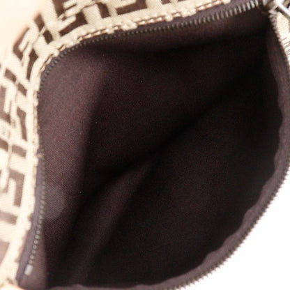 Fendi Zucchino 8bh022 Canvas Brown Women's Tote Bag