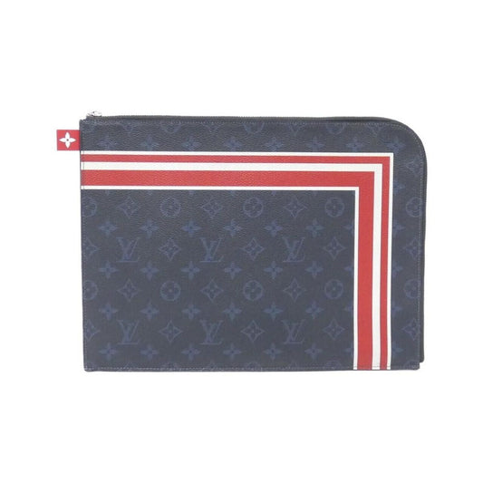 Louis Vuitton Monogram Cobalt Pochette Jour GM Clutch