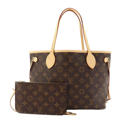 Louis Vuitton Monogram Neverfull PM Tote Brown