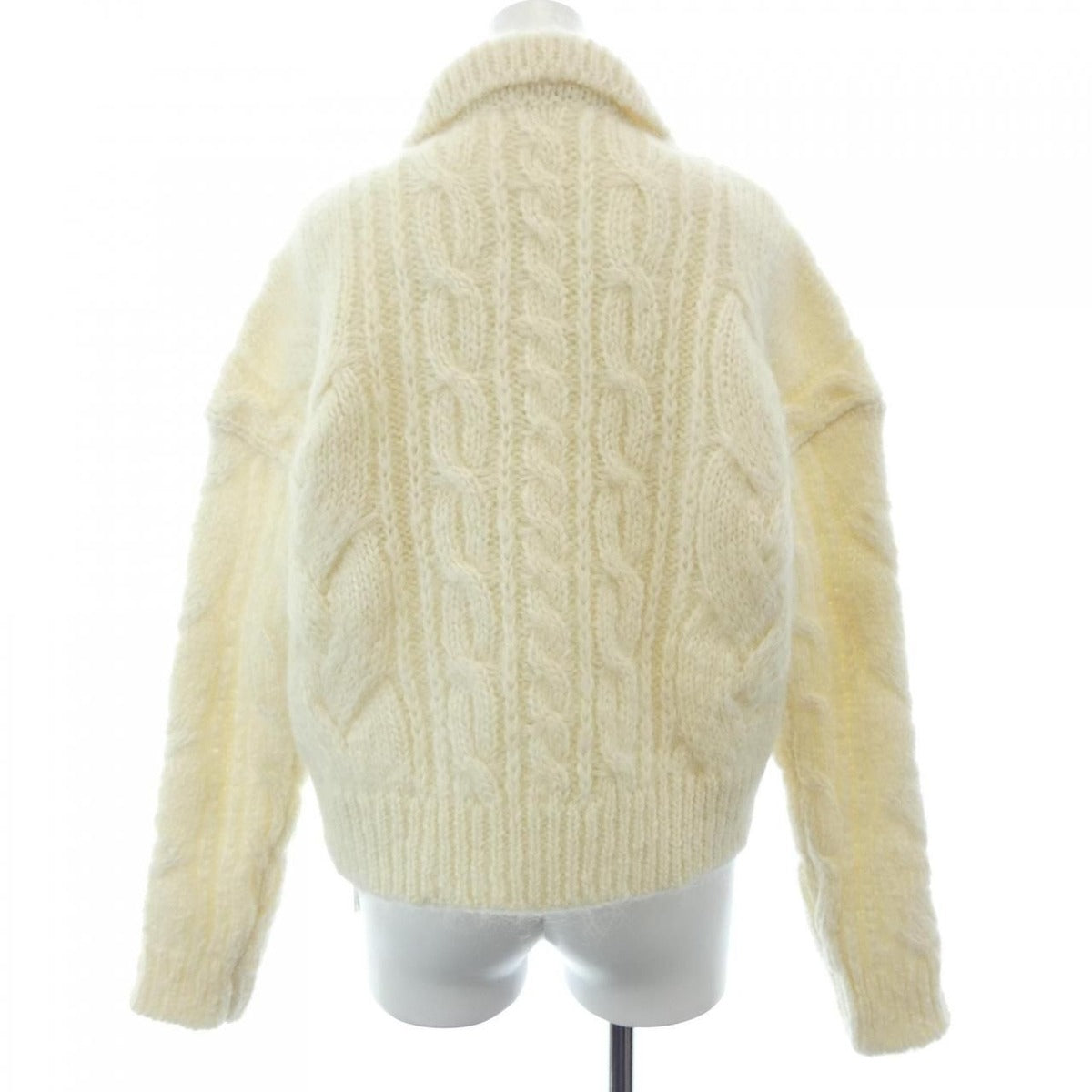 Celine Knit Top White XS Translucency — view 2
