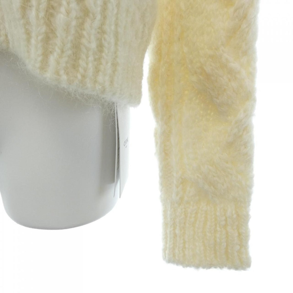 Celine Knit Top White XS Translucency — view 6