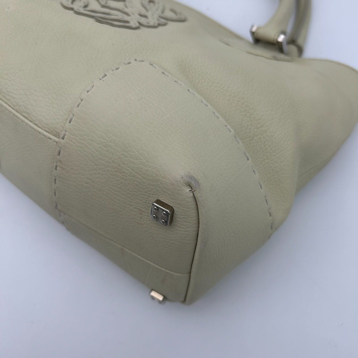 Loewe Amazona Justa Anagram Leather Handbag 311.54.028 — view 8