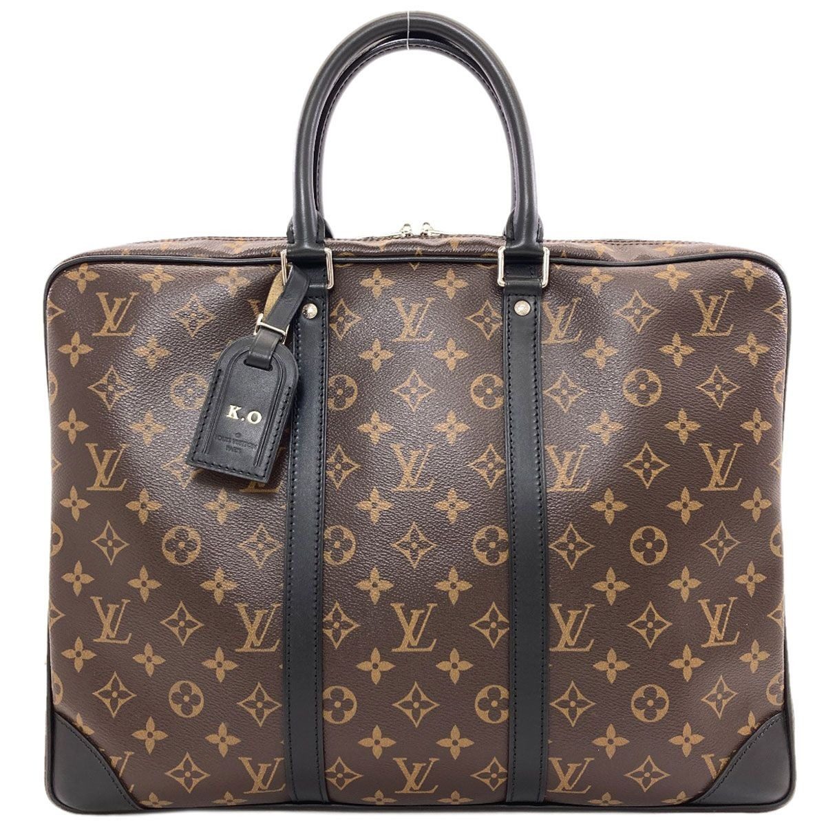 Louis Vuitton Porte Documents Voyage Business Bag Monogram Canvas