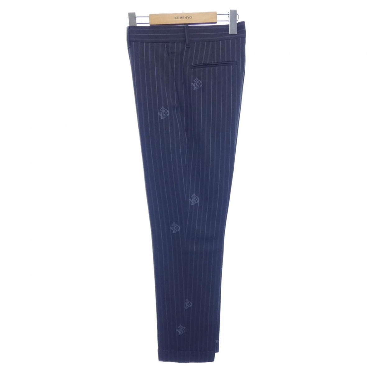 Louis Vuitton Cigarette Pants Gray 36 Stripe