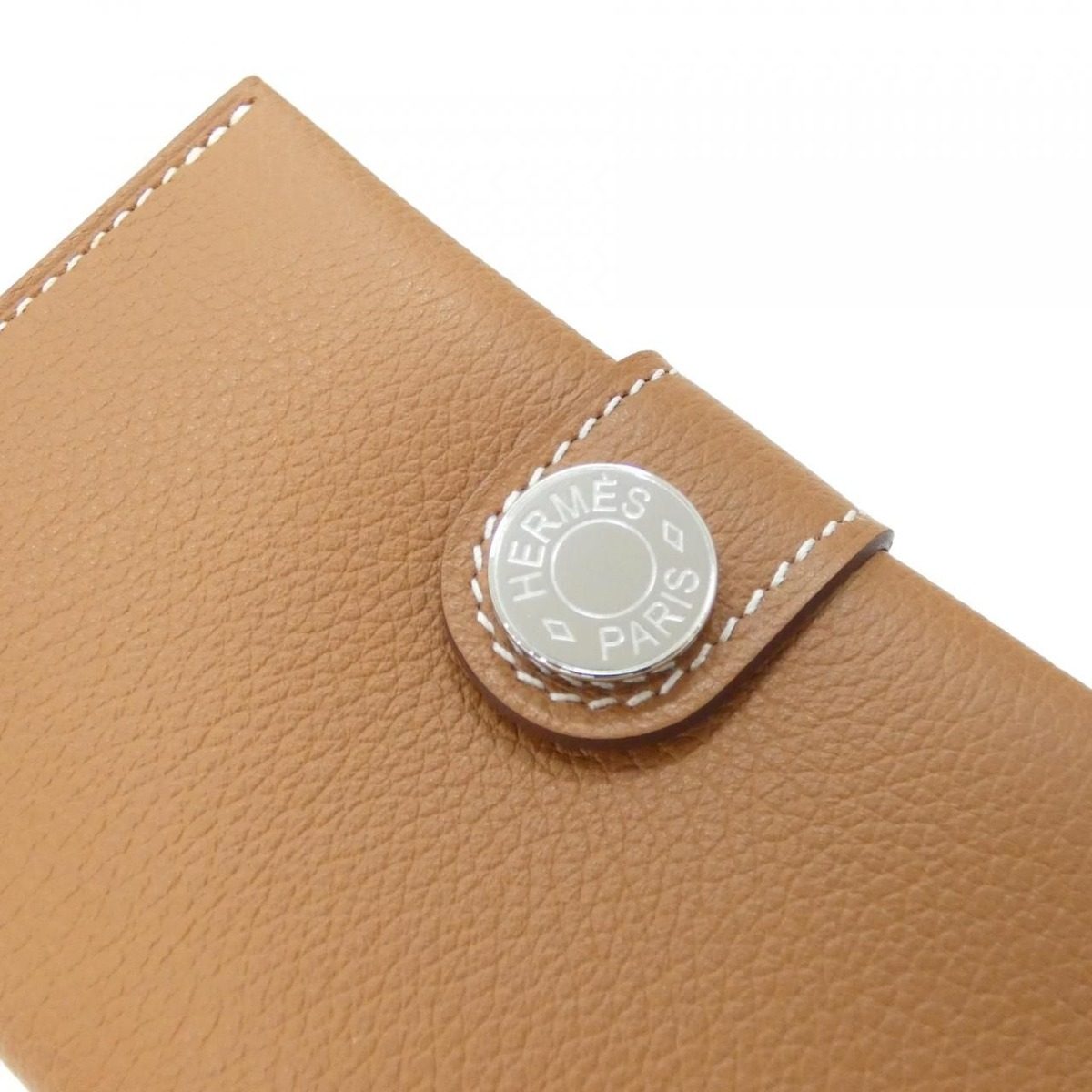 Hermes Card Case Card Holders Gold — view 3