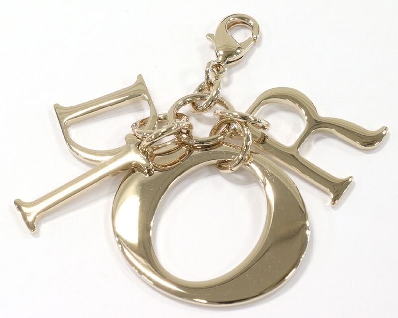 Christian Dior Round Zipper Long Wallet With Change Pocket Lady Dior Cannage