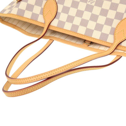 Louis Vuitton Neverfull MM Damier Azure N51107 Tote Bag LV 0666 Louis Vuitton