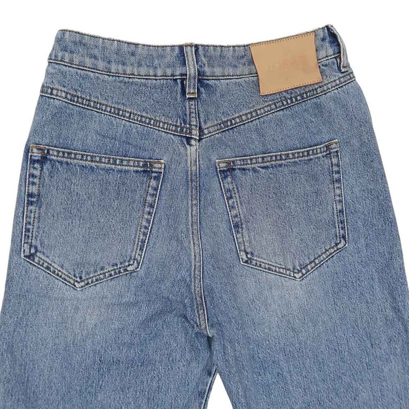 Loewe Denim Pants S359y11xc4 Size 36 Light Blue Series Roll Up Ladies