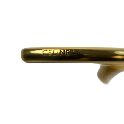 Celine Knot Extra Thin Bracelet Gold Finish Brass — view 6