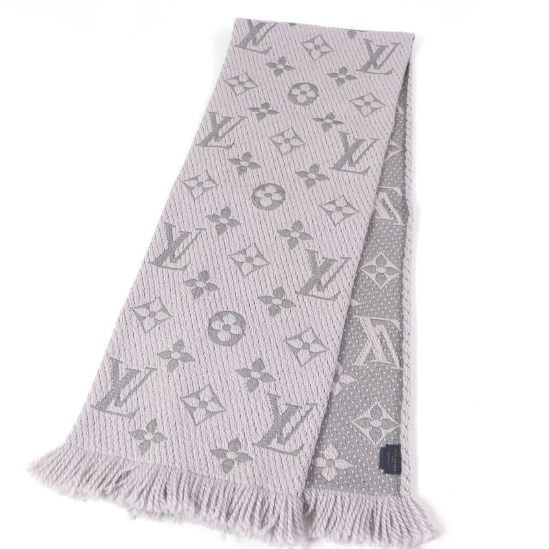 Louis Vuitton 2022 M74742 Echarpe - Logomania Monogram Fringe Stole Shawl Scarf