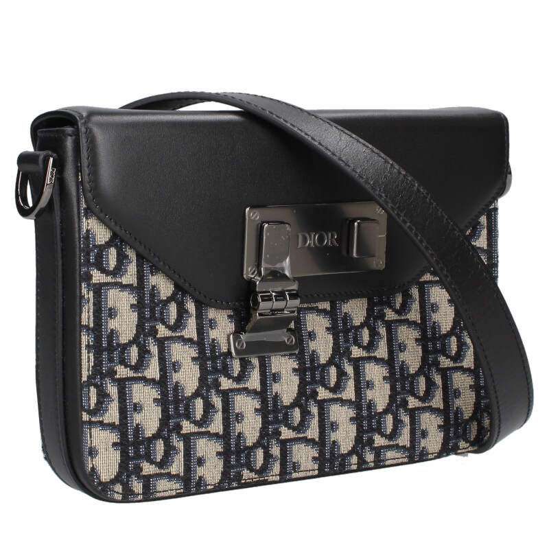 Dior Rock Oblique Cles Zar Shoulder Bag Men's