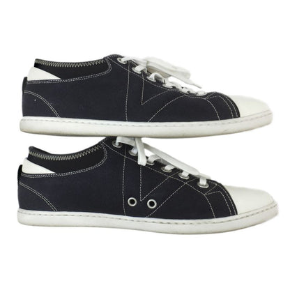 Louis Vuitton Low Cut Sneakers - Navy - Size 7 26.0cm (10.24in) White
