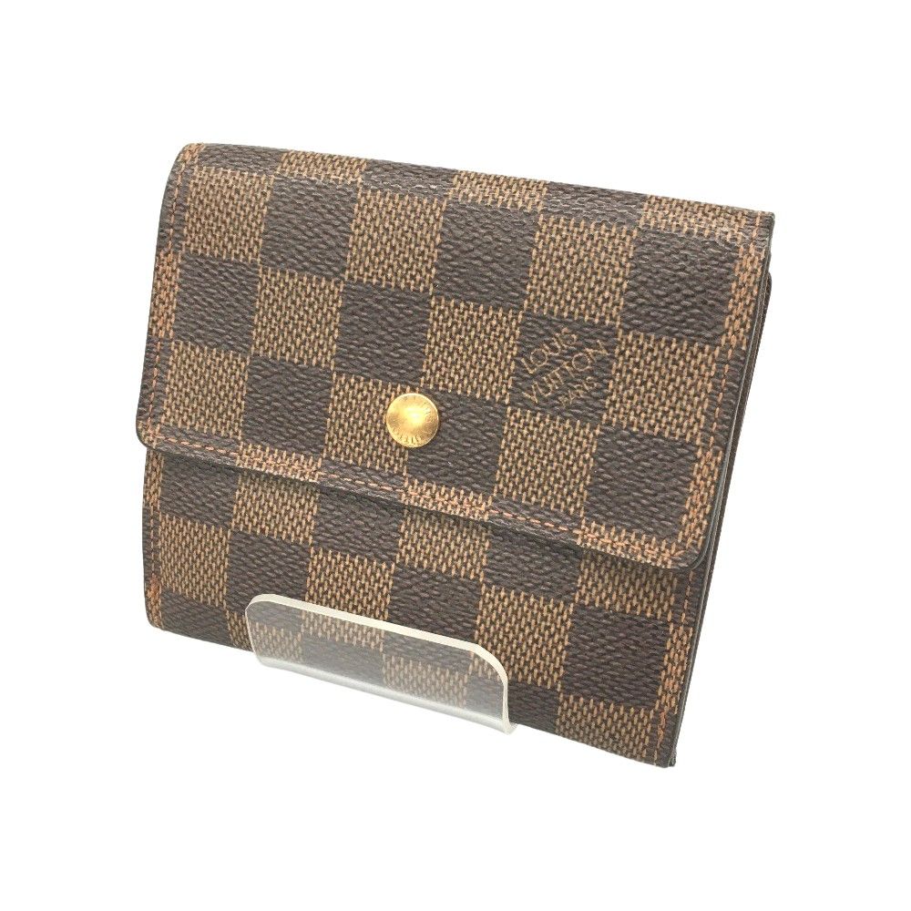 Louis Vuitton Damier Portomonebier Cult Credit W Hook Wallet Trifold N61652