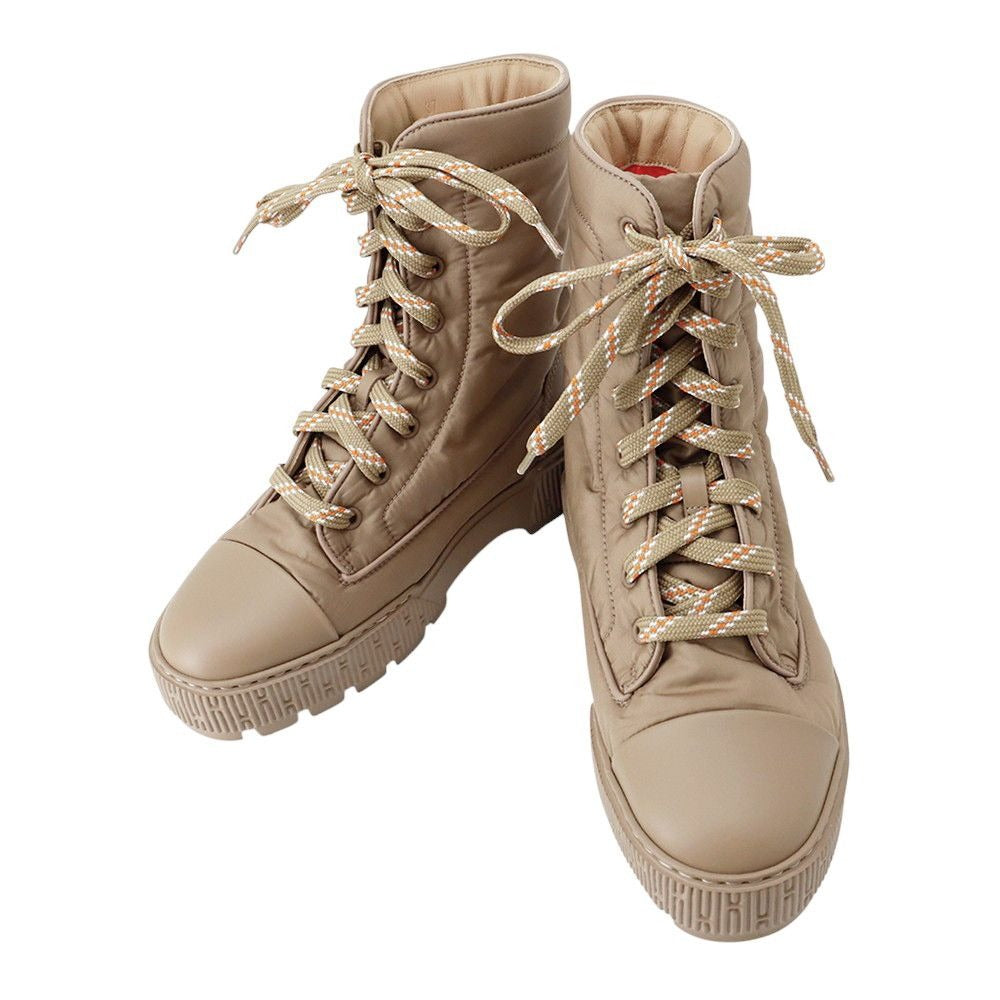 Hermes Boots Fresh Fabric 37 Short Shoes
