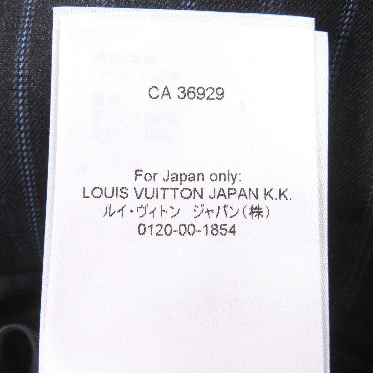 Louis Vuitton Lvlogo Monogram Striped Pattern Single Napolitana Jacket Tailored — view 11
