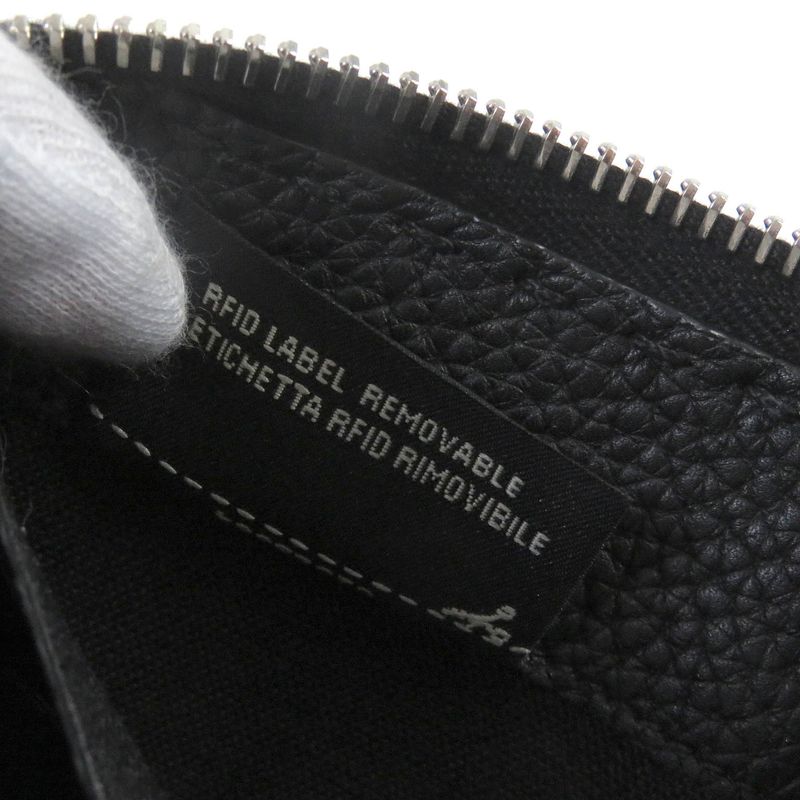 Fendi 7m0210 Selleria Stitching Round Zipper Leather Long Wallet Long