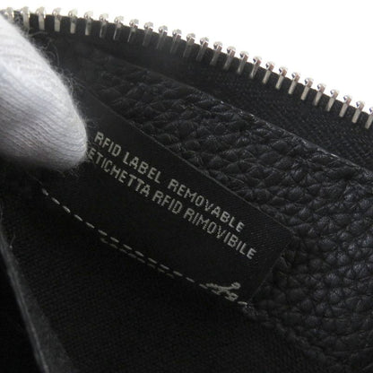 Fendi 7m0210 Selleria Stitching Round Zipper Leather Long Wallet Long