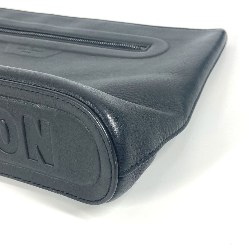 Louis Vuitton Clutch Bag Pochette Cosmos M63268 Leather Noir Black