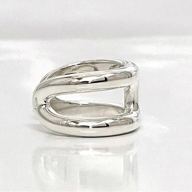 Hermes Ring Osmose PM Silver Jp14