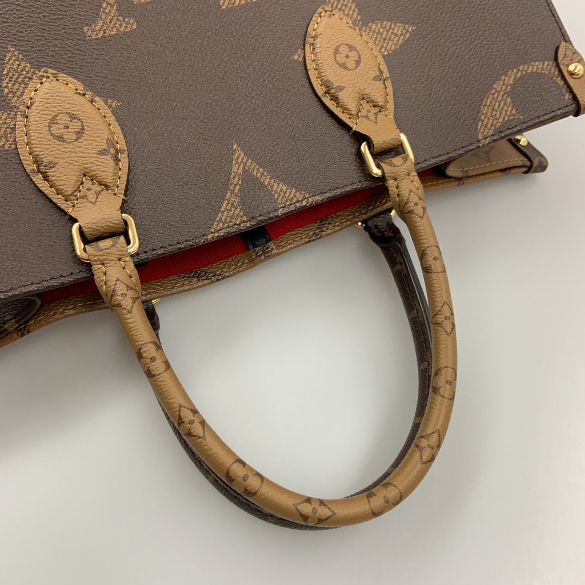 Louis Vuitton Monogram Giant on the Go MM Women's 2way Bag M45321 Brown