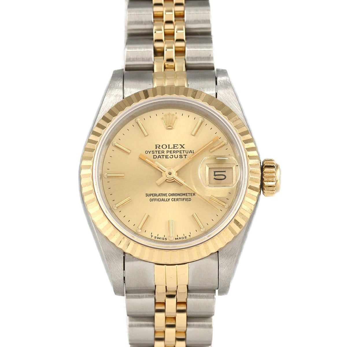 Rolex Datejust Automatic Winding Number Bracelet