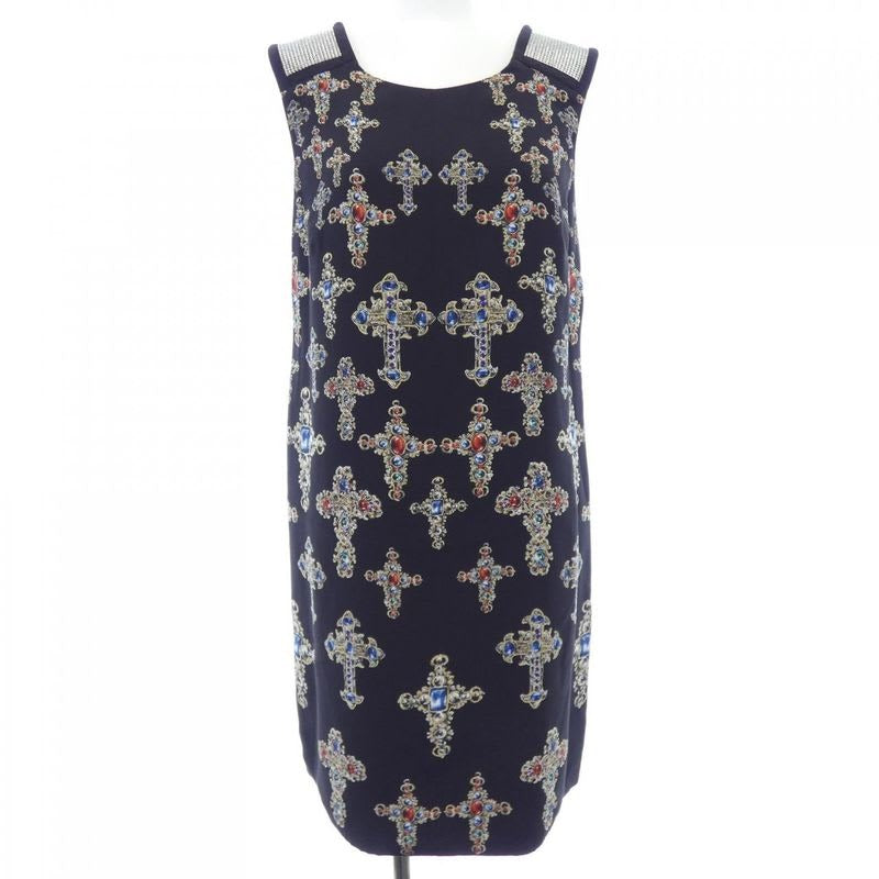 Versace Black Size 38 Dress