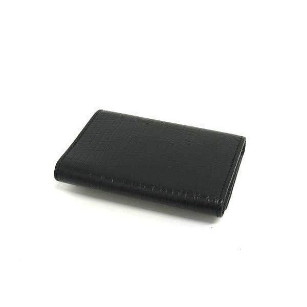 Gucci Key Case Interlocking G Black Leather 6-stack Super — view 3