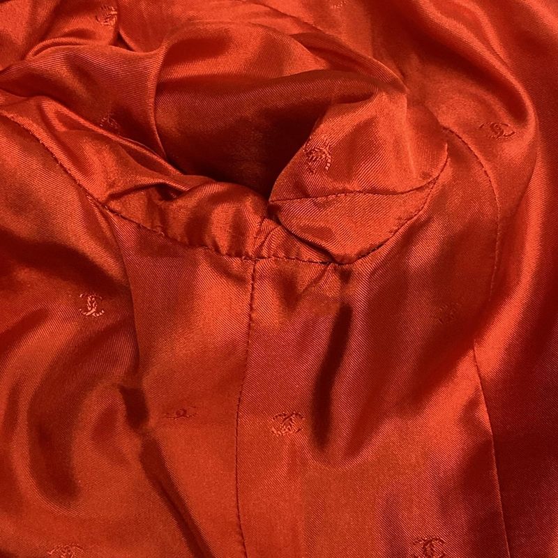 Chanel Jacket Size 40 M Ladies P08873 Black Long Sleeves/shoulder Pads/fall/wint