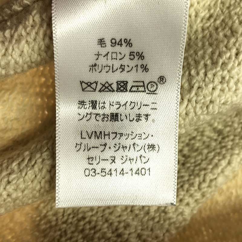 Celine - Phoebe Period Pullover Knit Dress - S - Ivory - Women's