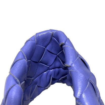 Bottega Veneta Handbag The Twist/maxi Intrecciato Blue Leather