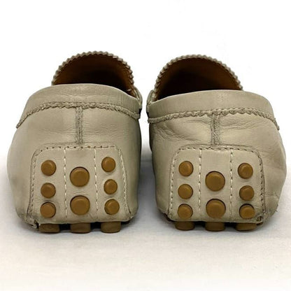 Gucci Driving Shoes Beige Navy Red Sherry