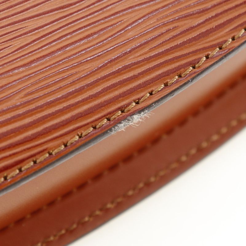 Louis Vuitton Prebour 2WAY Clutch M52563 Epi Leather Kenyan Brown Vi1921 Ladies