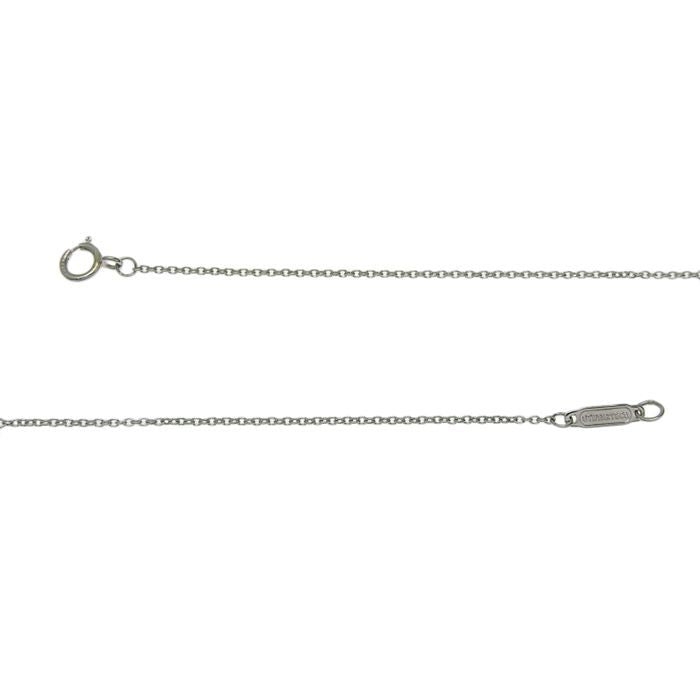 Tiffany & Co Tiffany & Co Sentimental Heart Diamond Necklace Pt950 Platinum