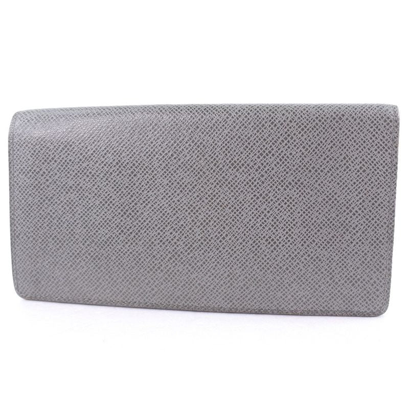 Louis Vuitton Portefeuille Brazza M32653 Taiga Glacier Sp2141 Unisex Long Wallet