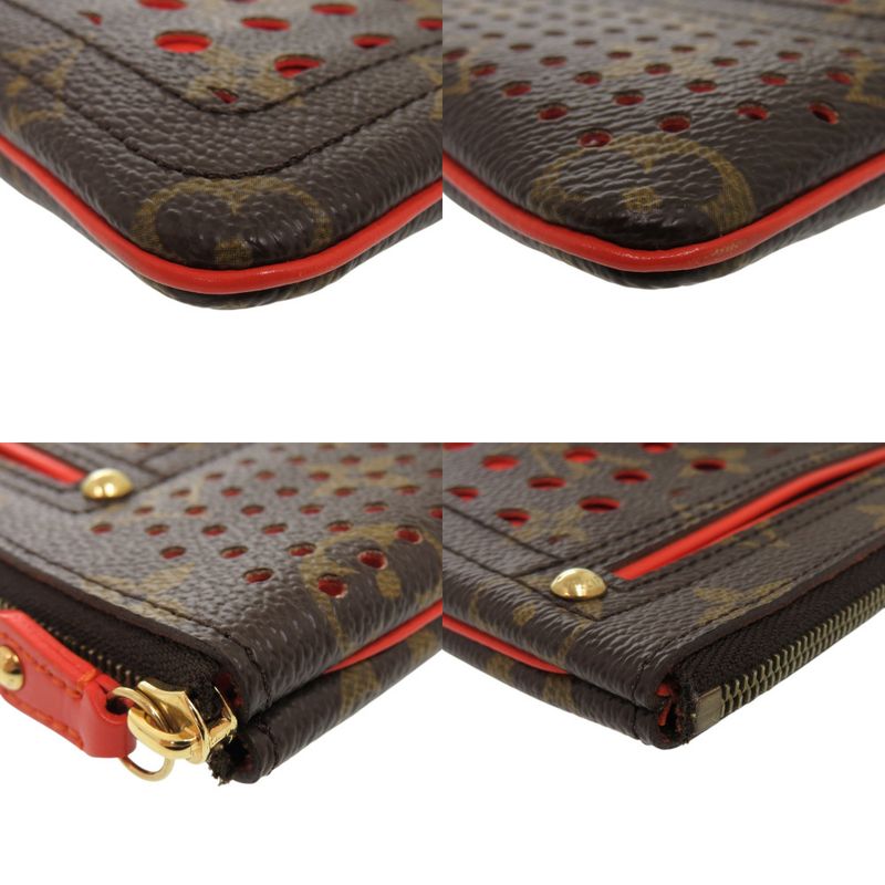 Louis Vuitton Pochette Platte Monogram Perfot M95187 Oranger Pouch LV 0280