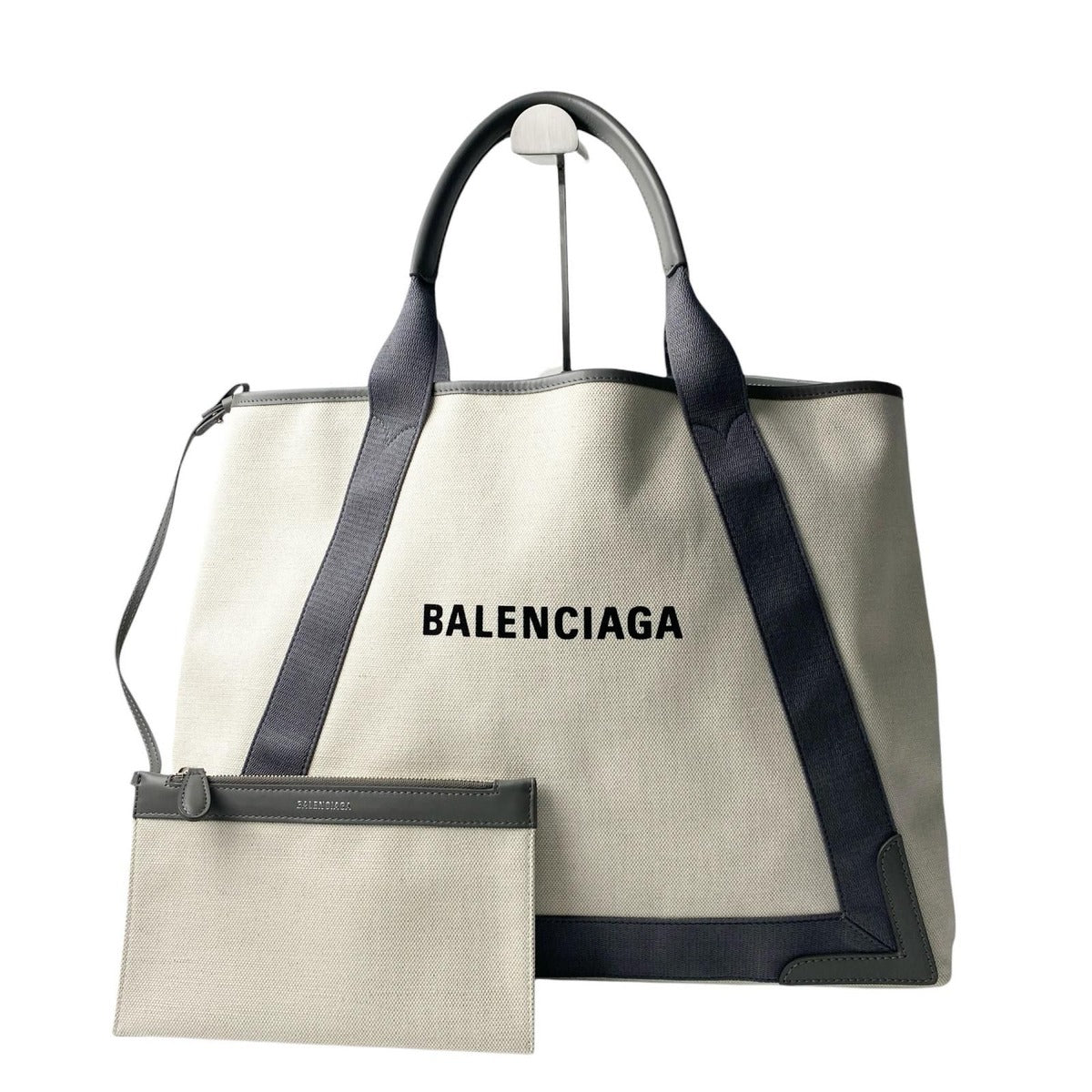 Balenciaga Navy Cabas M Tote