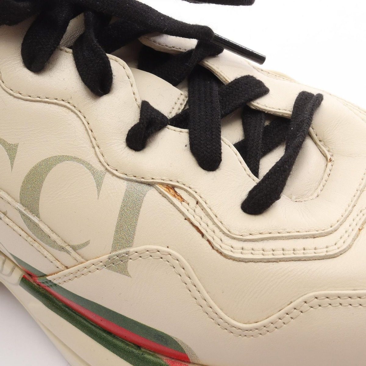 Gucci Sneakers Vintage Logo Sherry Line Leather — view 12