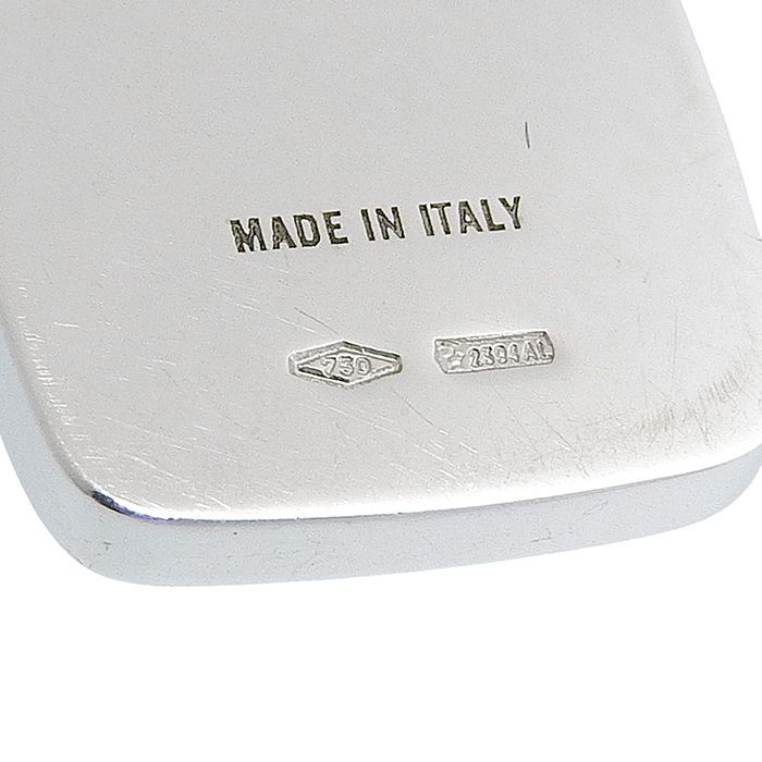 Bvlgari Bulgari Design Rhodochrosite Pendant Top 18K White Gold 750 White Gold