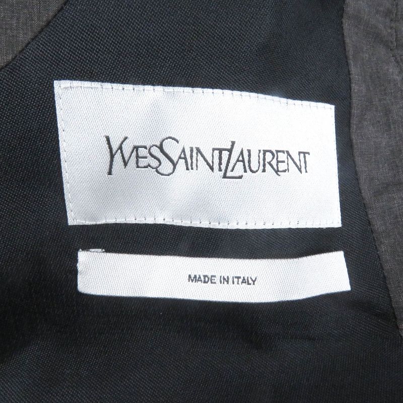 Yves Saint Laurent Yves Saint Laurent 291930 Cotton Patted Vest With Logo