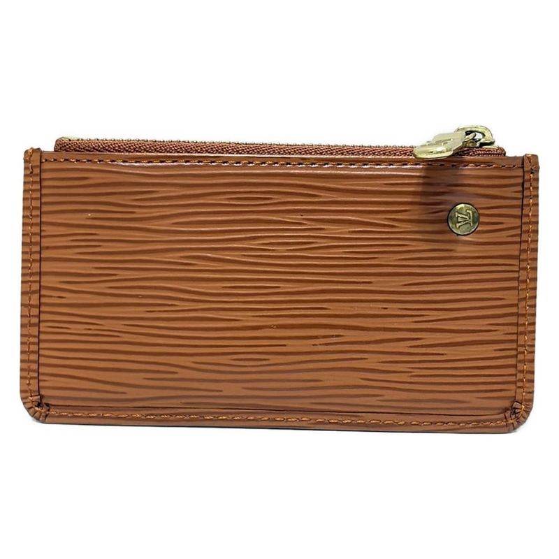 Louis Vuitton Coin Case Epi Pochette Cles M63803 Kenyan Brown Leather