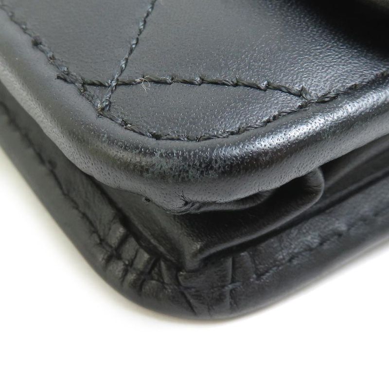 Chanel Crossbody Shoulder Bag Wallet Chain Cambon Line