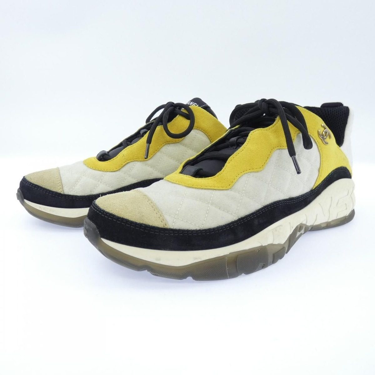 Chanel Sneakers Yellow — view 3